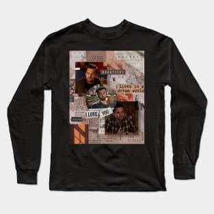 Nick Miller aesthetic Long Sleeve T-Shirt